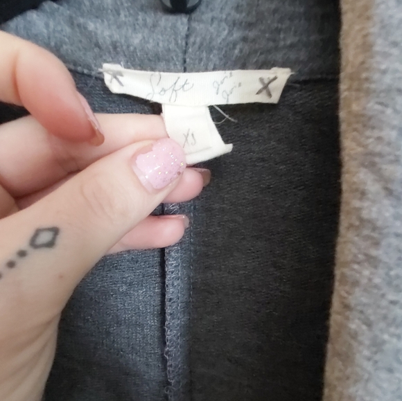 Loft casual french terry blazer - Picture 4 of 4